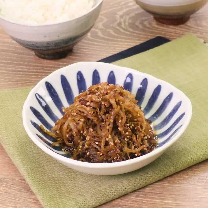 メイン食材は1つ！もやしだけ佃煮